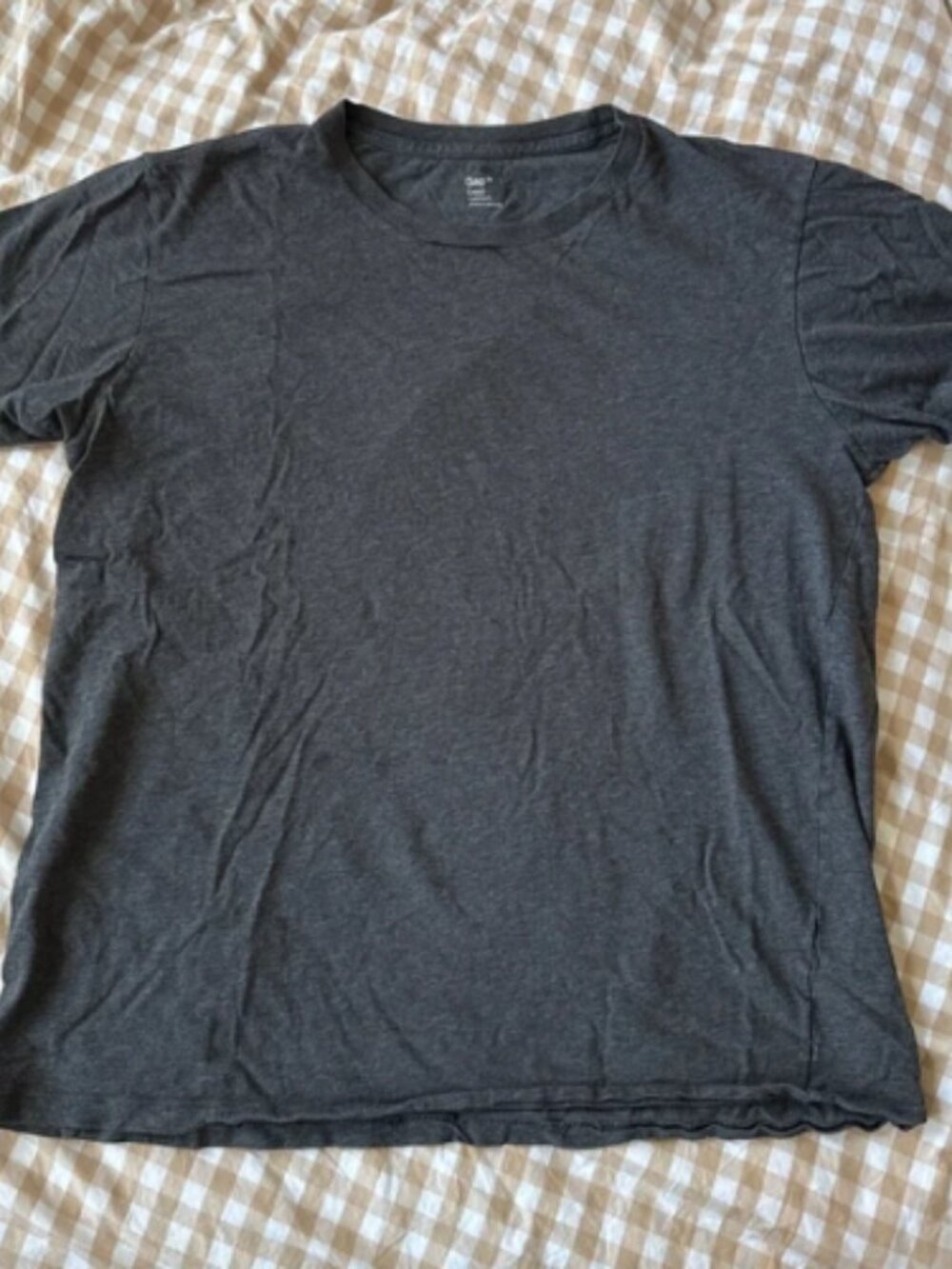 Gap dark gray round neck T-shirt